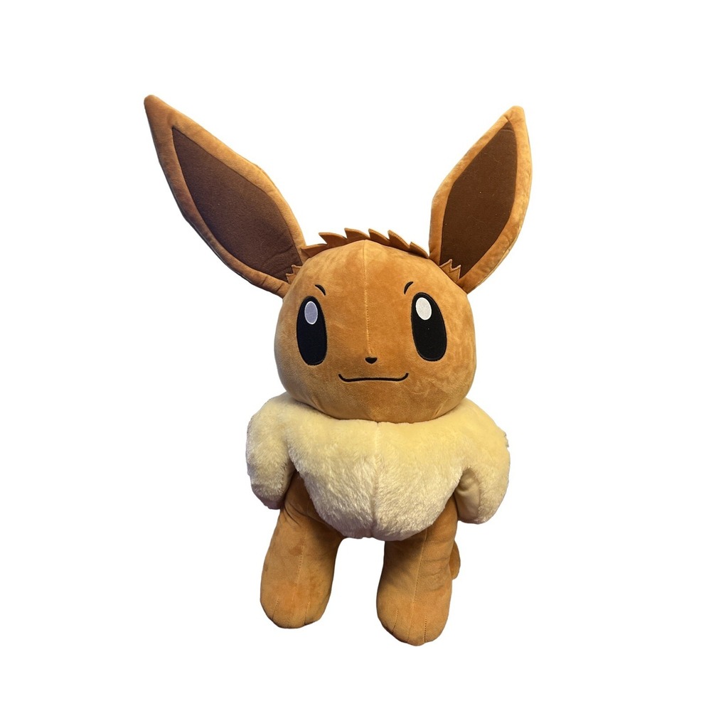 Pokemon Eevee‎ Plush Unisex Large Brown 24 Inch Stuffed Animal 2022